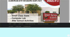 Desktop Screenshot of desertspringsacademy.com