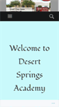 Mobile Screenshot of desertspringsacademy.com